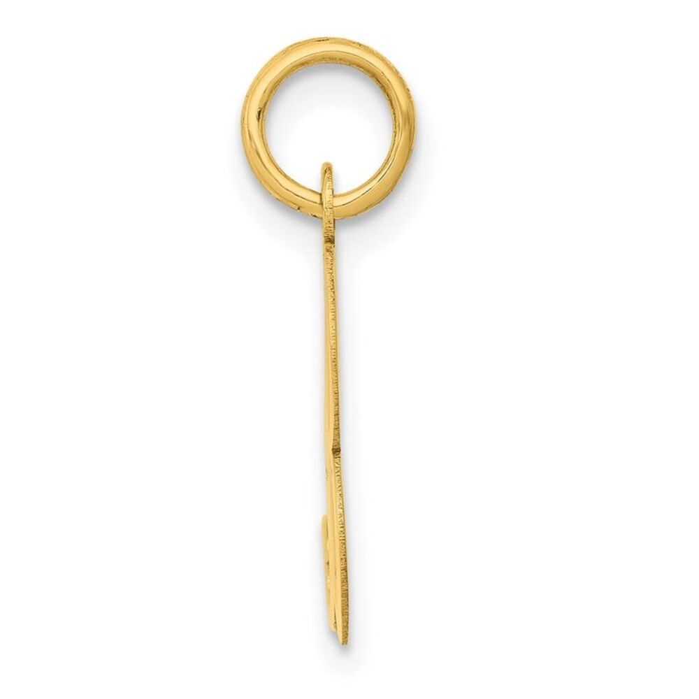 Kazi Luxury 14k Yellow Gold Medium Fancy Script L… - image 2